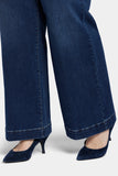 NYDJ Teresa Wide Leg Jeans In Plus Size With 1 1/2" Hems - Cambridge