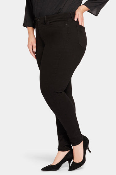 NYDJ Ami Skinny Jeans In Plus Size - Black