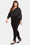 NYDJ Ami Skinny Jeans In Plus Size - Black