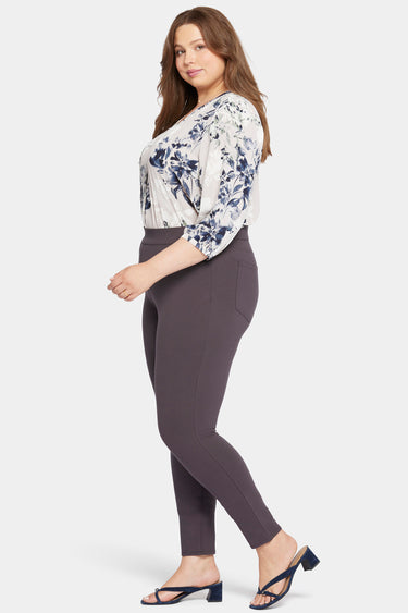 NYDJ Modern Legging Pants In Plus Size Sculpt-Her™ Collection - Cordovan