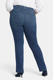 NYDJ Marilyn Straight Jeans In Plus Size - Cooper