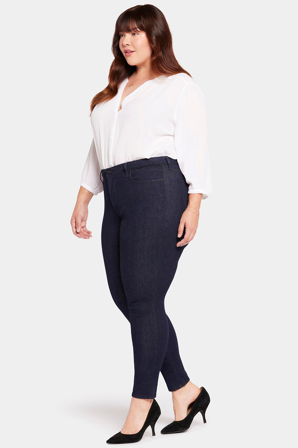 Ami Skinny Jeans In Plus Size - Rinse Blue | NYDJ