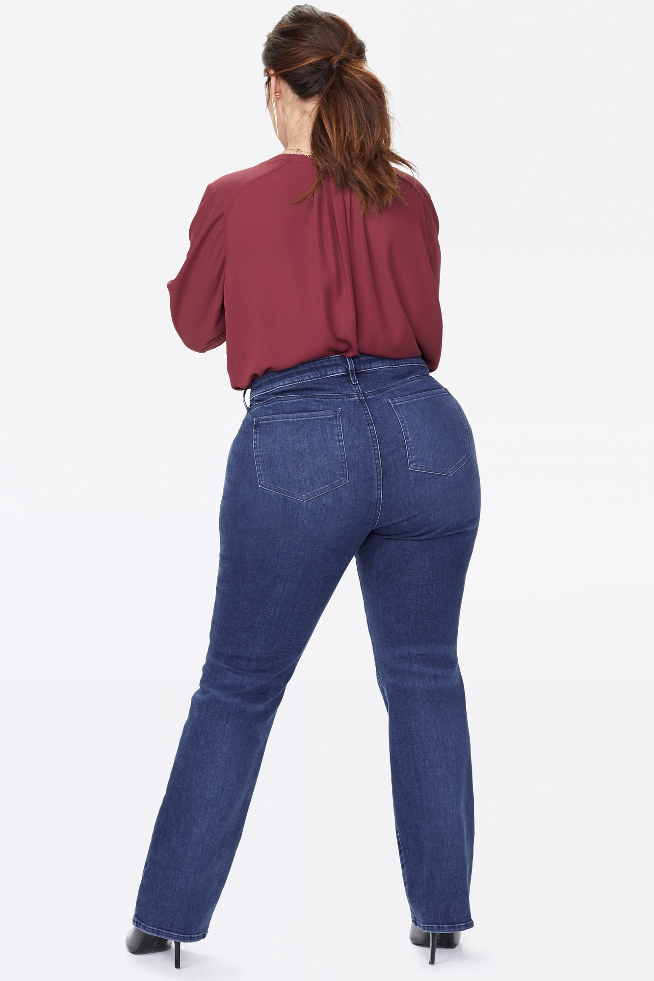 NYDJ Barbara Bootcut Jeans In Plus Size - Habana