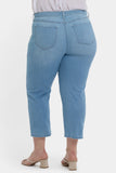 NYDJ Relaxed Piper Crop Jeans In Plus Size - Canary Beach