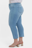 NYDJ Relaxed Piper Crop Jeans In Plus Size - Canary Beach