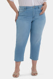 NYDJ Relaxed Piper Crop Jeans In Plus Size - Canary Beach