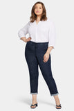 NYDJ Slim Jogger Ankle Pants In Plus Size With Roll Cuffs - Lightweight Rinse