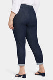 NYDJ Slim Jogger Ankle Pants In Plus Size With Roll Cuffs - Lightweight Rinse