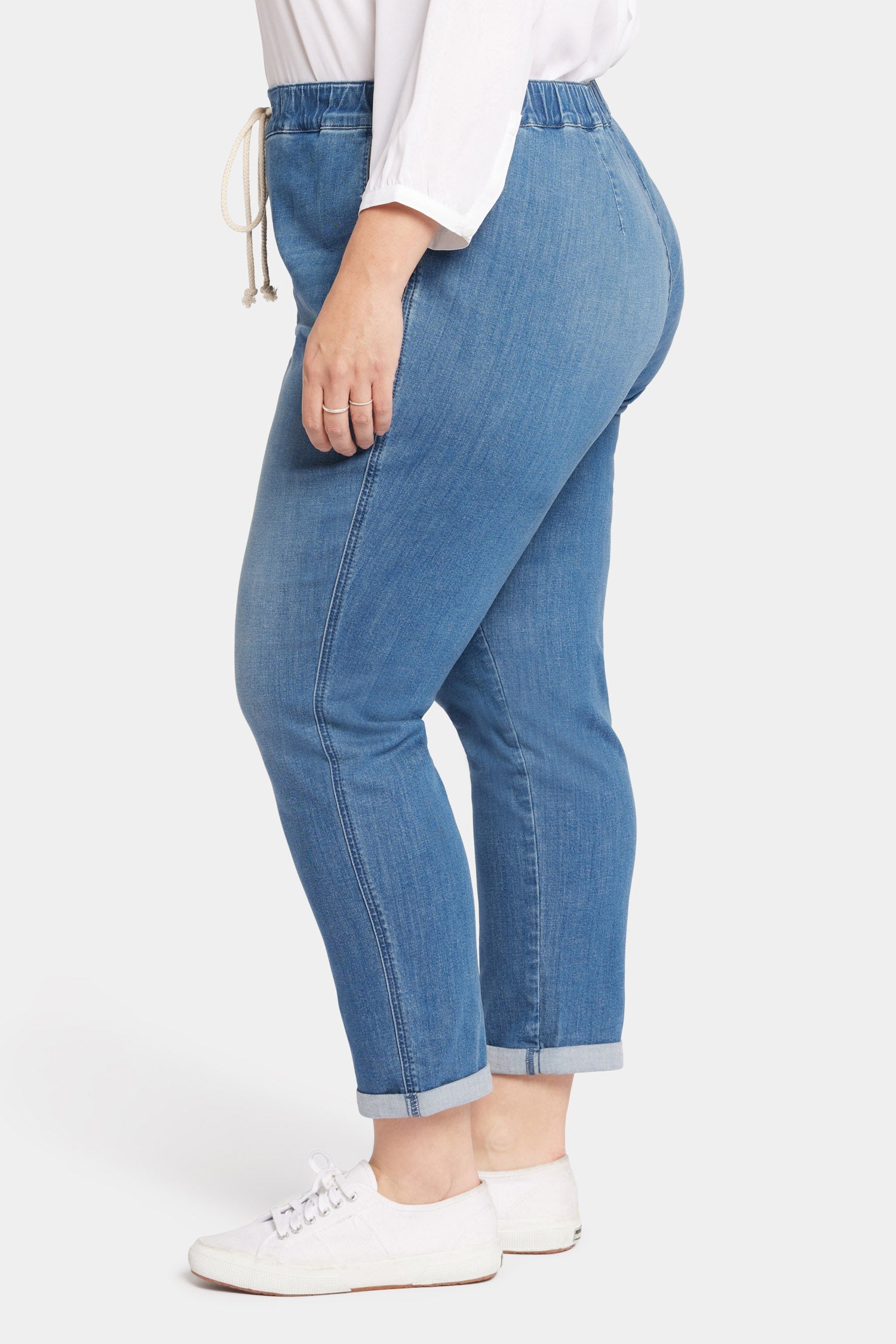 Plus size shops jogger jeans