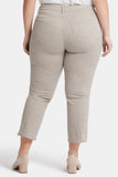 NYDJ Marilyn Straight Ankle Jeans In Plus Size  - Sandbar Stripe