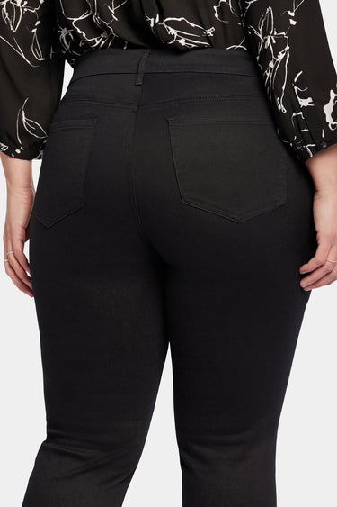 NYDJ Waist-Match™ Marilyn Straight Jeans In Plus Size  - Black