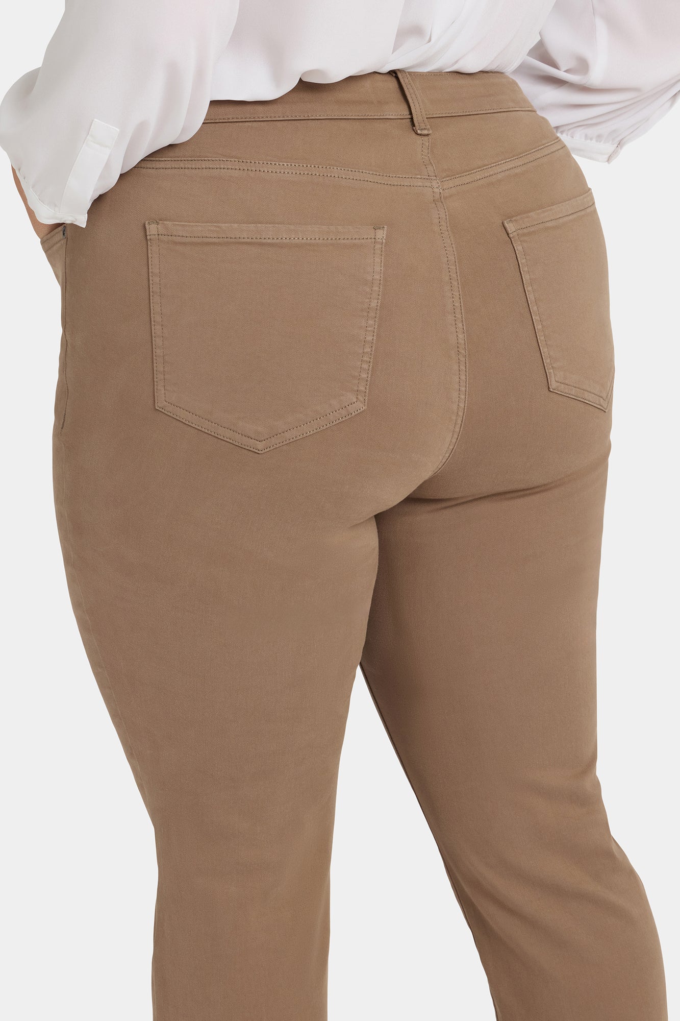NYDJ Marilyn Straight Jeans In Plus Size With High Rise And 31