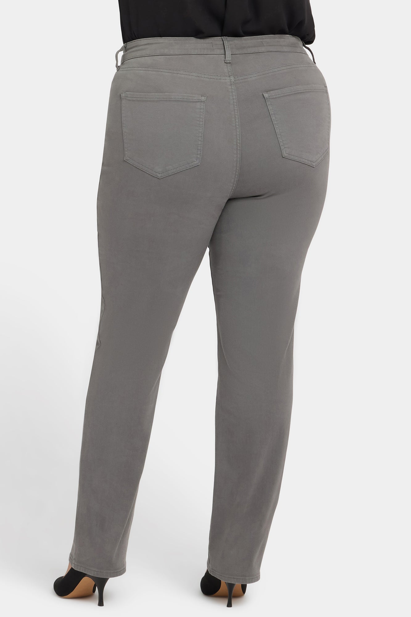 NYDJ Marilyn Straight Jeans In Plus Size With High Rise And 31