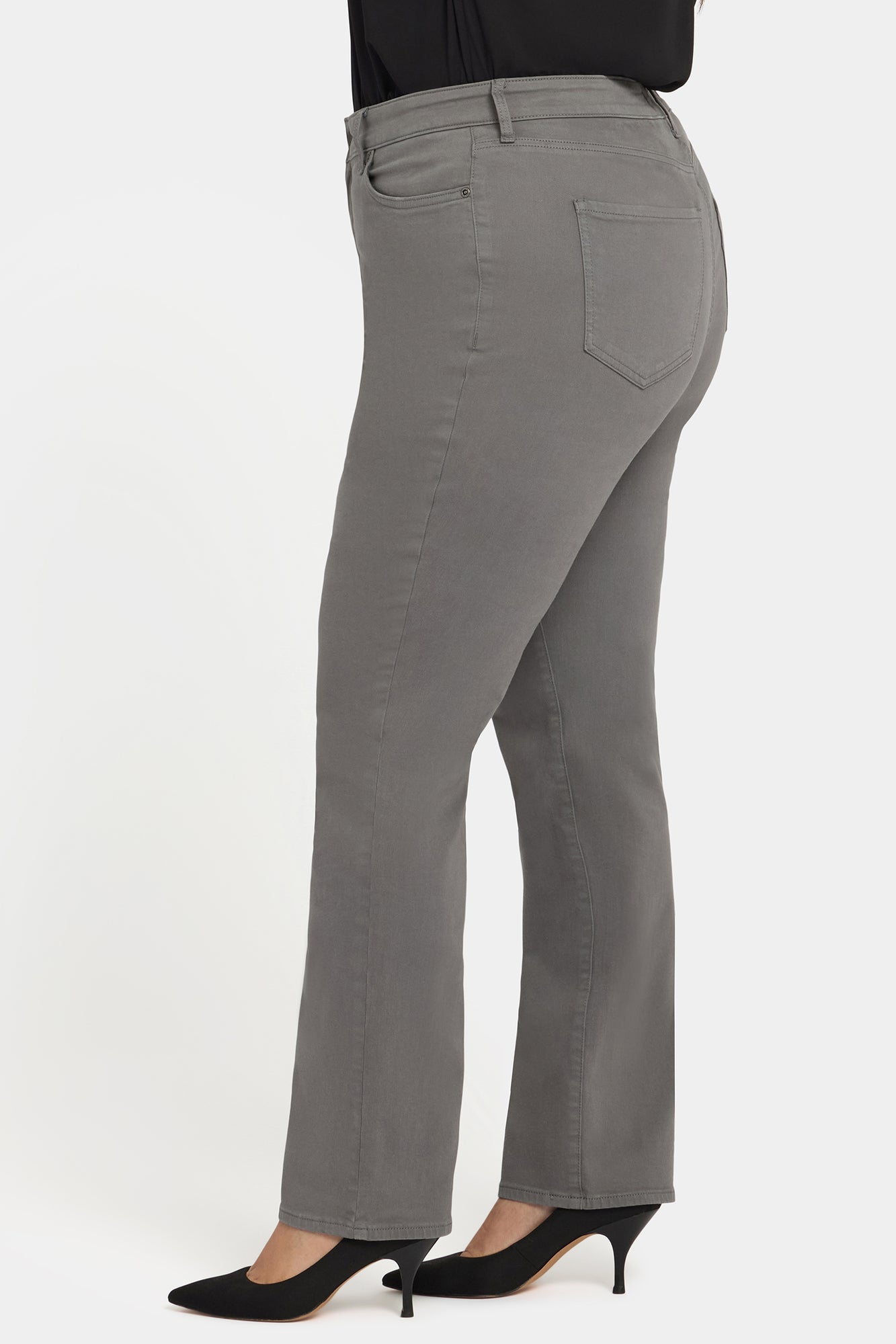NYDJ Marilyn Straight Jeans In Plus Size With High Rise And 31