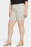 NYDJ Ella Denim Shorts In Plus Size With Side Slits - Ellensburg