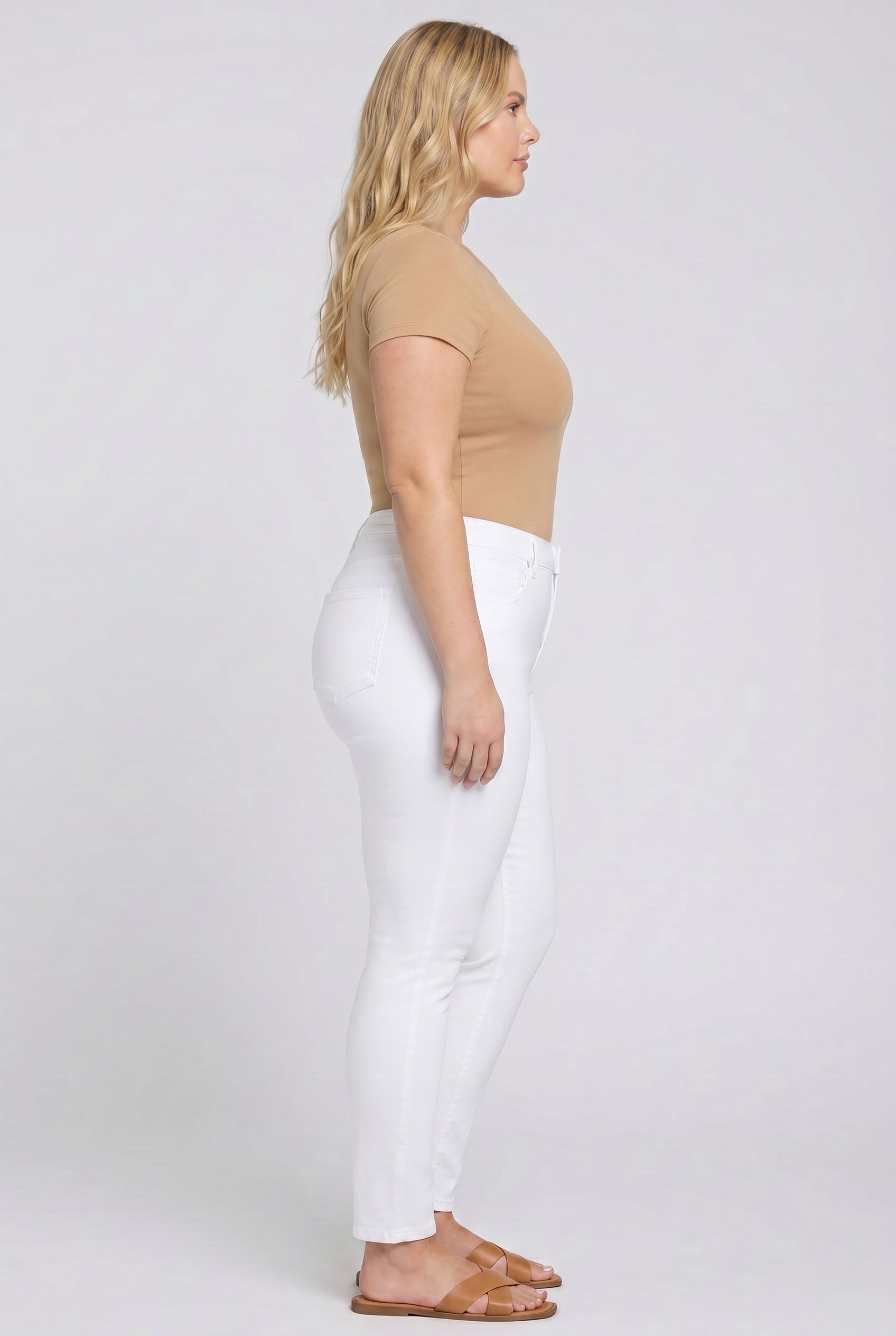 Ami Skinny Jeans In Plus Size - Optic White White | NYDJ