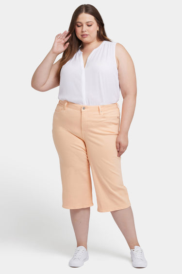 NYDJ Wide Leg Pedal Pusher Jeans In Plus Size - Melon