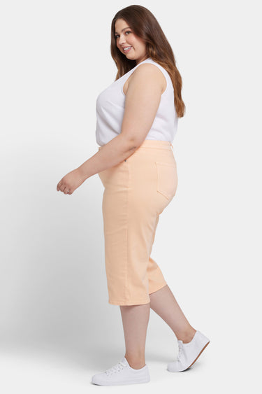 NYDJ Wide Leg Pedal Pusher Jeans In Plus Size - Melon