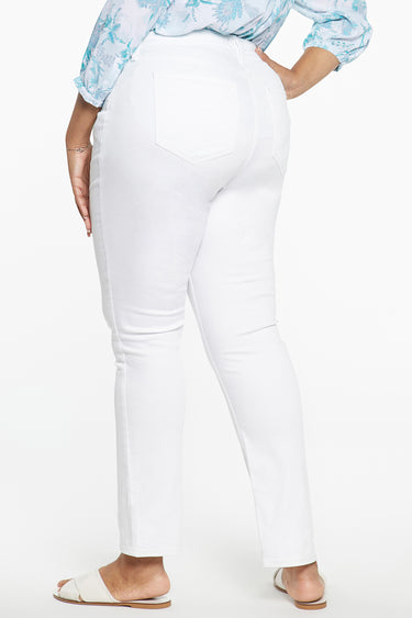 NYDJ Sheri Slim Jeans In Plus Size - Optic White