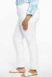 NYDJ Sheri Slim Jeans In Plus Size - Optic White