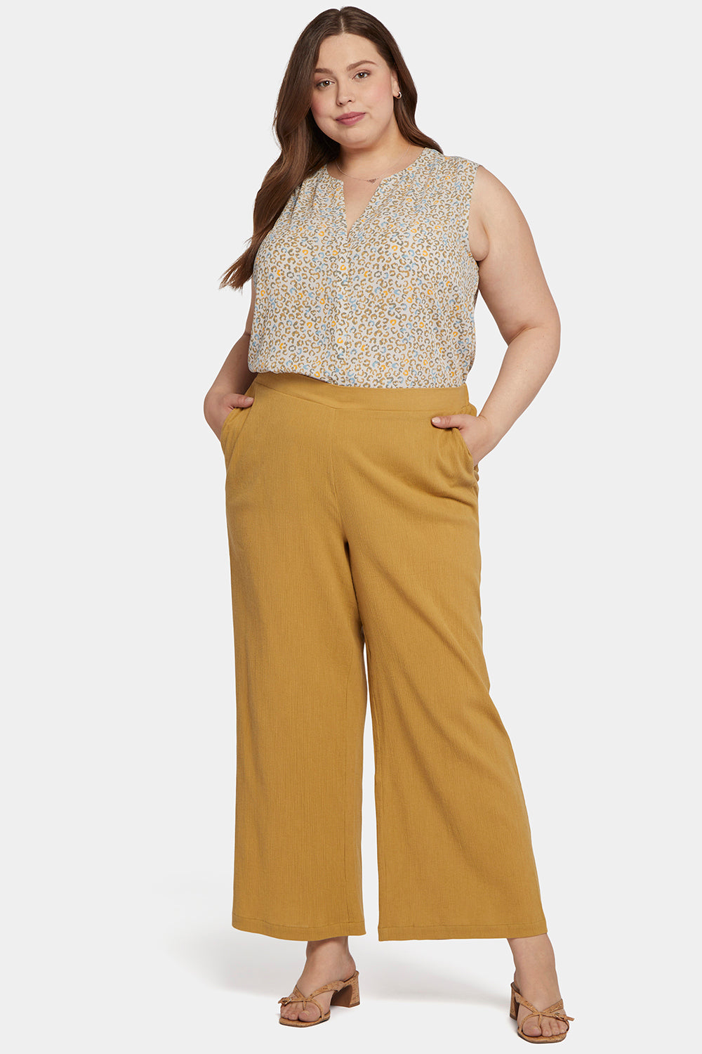 Plus size pull on pants best sale