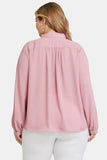 NYDJ Modern Blouse In Plus Size - Aphrodite