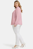 NYDJ Modern Blouse In Plus Size - Aphrodite