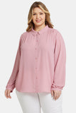 NYDJ Modern Blouse In Plus Size - Aphrodite