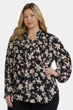 NYDJ Pleated Front Tunic In Plus Size - Claudette