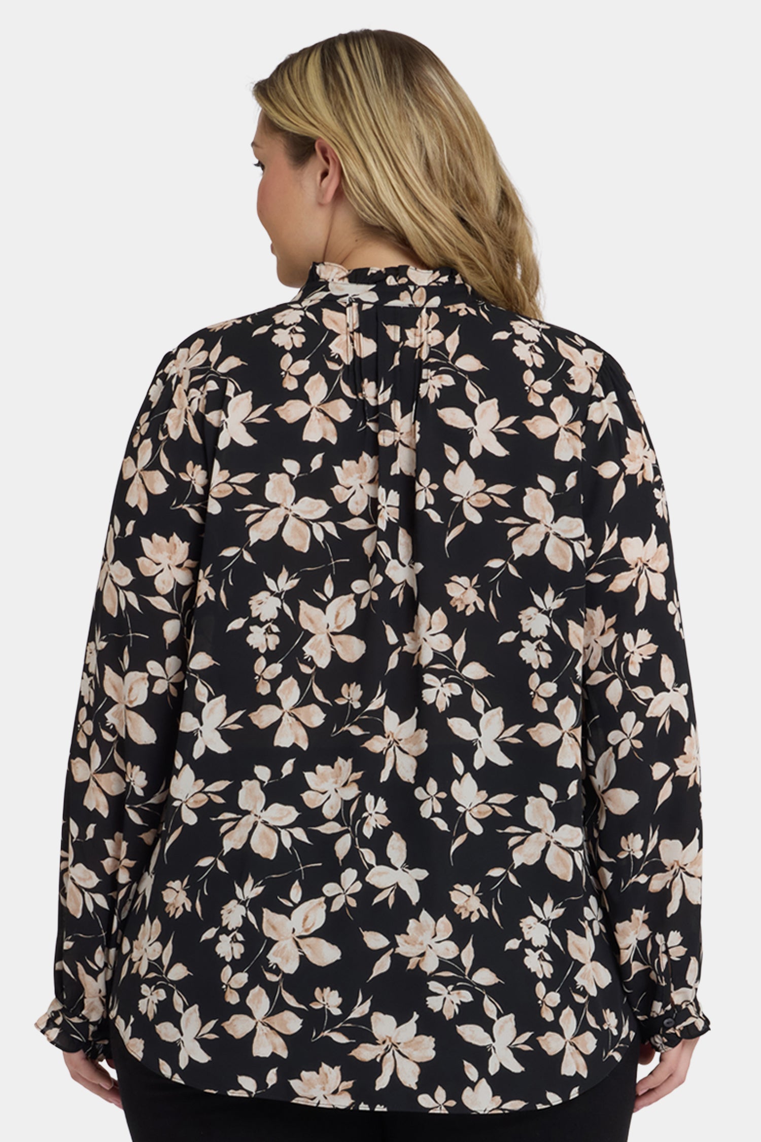 Pleated Front Tunic In Plus Size - Claudette Multi | NYDJ
