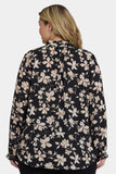 NYDJ Pleated Front Tunic In Plus Size - Claudette