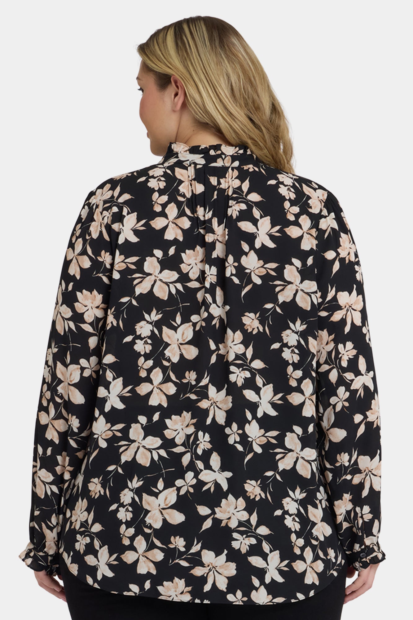 NYDJ Pleated Front Tunic In Plus Size - Claudette