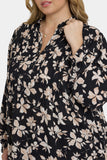 NYDJ Pleated Front Tunic In Plus Size - Claudette