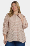 NYDJ Bonnie Blouse In Plus Size - Gare de Lyon