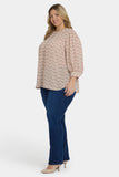 NYDJ Bonnie Blouse In Plus Size - Gare de Lyon