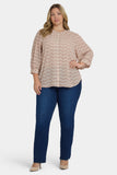 NYDJ Bonnie Blouse In Plus Size - Gare de Lyon