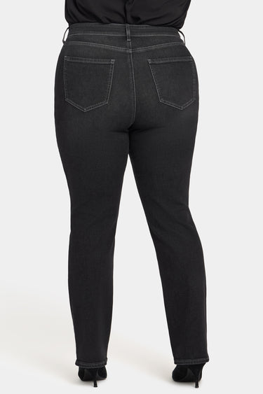NYDJ Marilyn Straight Jeans In Plus Size With High Rise And 31