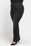 NYDJ Marilyn Straight Jeans In Plus Size With High Rise And 31" Inseam - Paris Lights