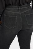 NYDJ Marilyn Straight Jeans In Plus Size With High Rise And 31" Inseam - Paris Lights