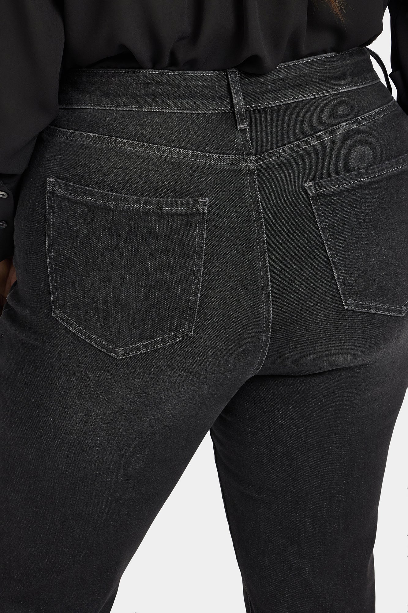 NYDJ Marilyn Straight Jeans In Plus Size With High Rise And 31