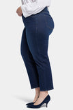 NYDJ Bailey Relaxed Straight Ankle Jeans In Plus Size With High Rise And Square Pockets - Northbridge