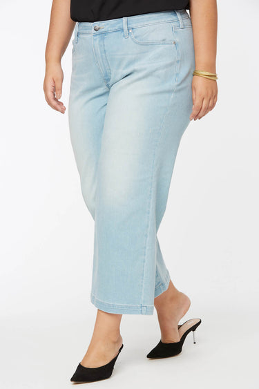 NYDJ Teresa Wide Leg Ankle Jeans in Plus Size  - Naomi
