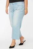 NYDJ Teresa Wide Leg Ankle Jeans in Plus Size  - Naomi
