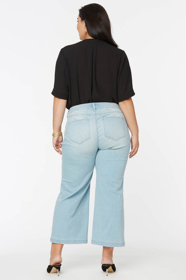 NYDJ Teresa Wide Leg Ankle Jeans in Plus Size  - Naomi