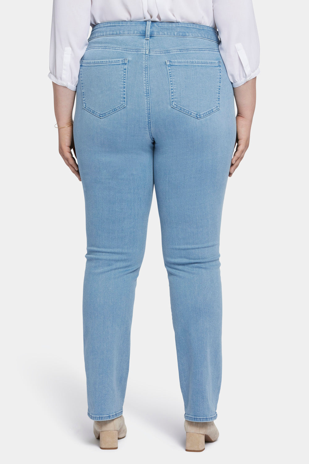 Marilyn Straight Jeans In Plus Size - Kingston