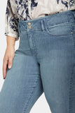 NYDJ Chloe Capri Jeans In Plus Size With Cuffs - Thistle Falls
