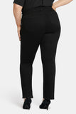 NYDJ Barbara Bootcut Jeans In Plus Size  - Black