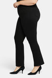 NYDJ Barbara Bootcut Jeans In Plus Size  - Black