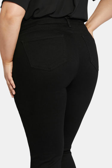 NYDJ Barbara Bootcut Jeans In Plus Size  - Black