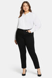 NYDJ Sheri Slim Jeans In Plus Size - Black